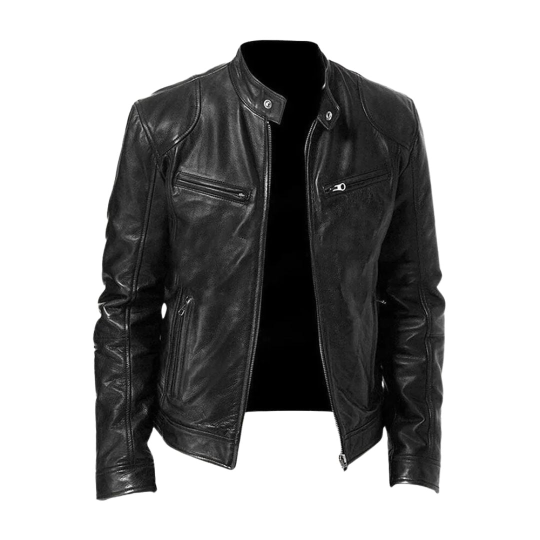 ROUSSEL | Giacca in pelle casual