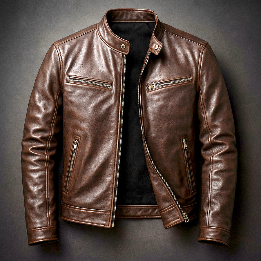 Guido | Giacca Pelle Vintage