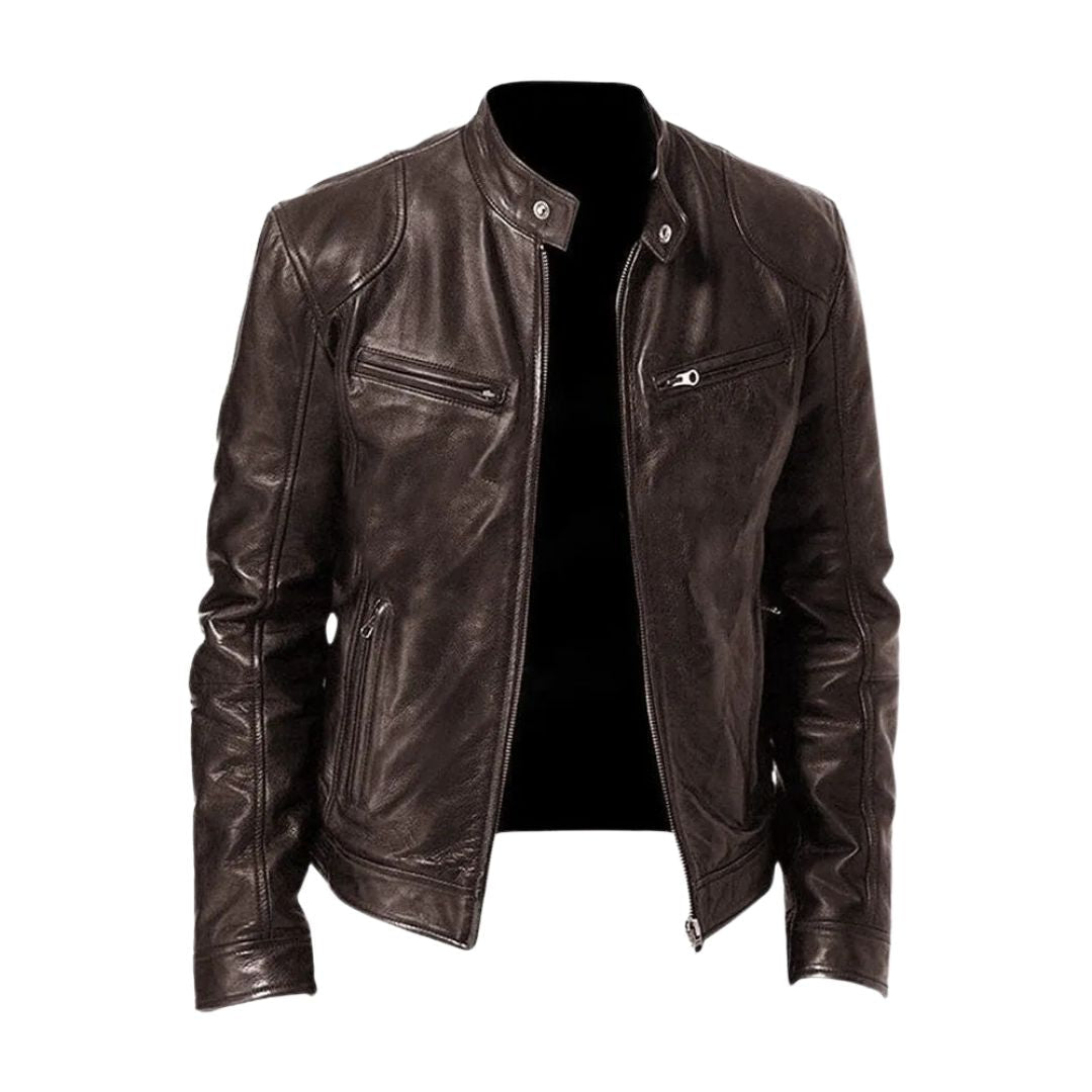 ROUSSEL | Giacca in pelle casual