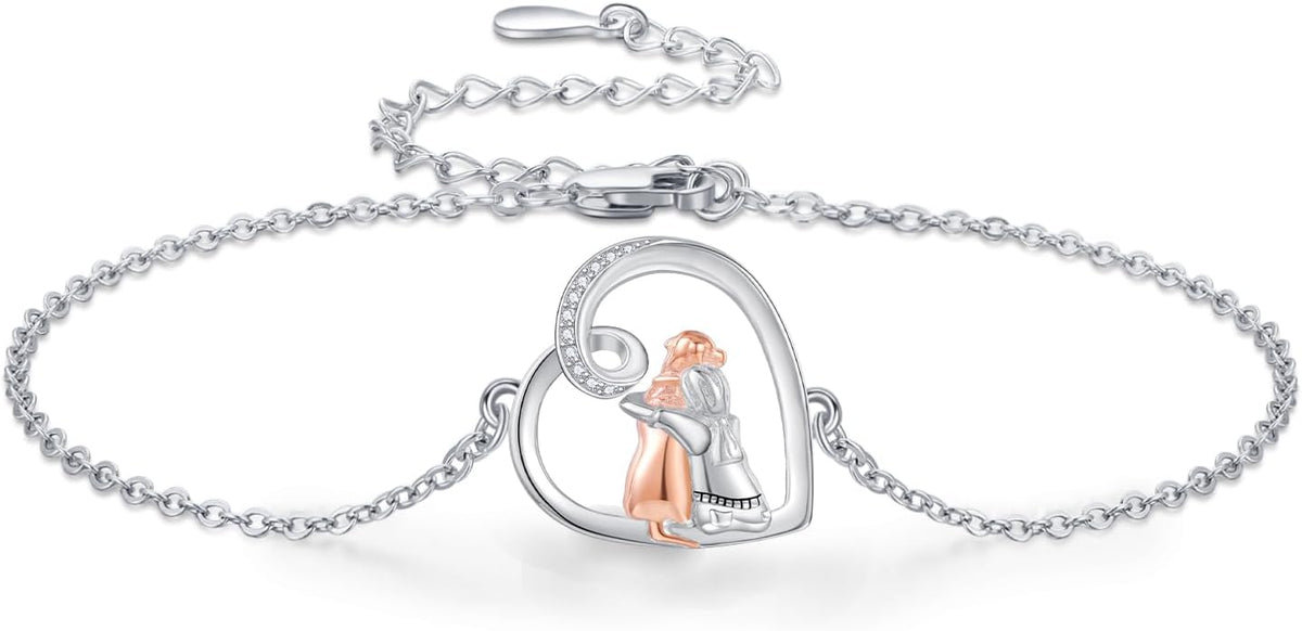 L'Abbraccio Eterno — Bracciale Regolabile