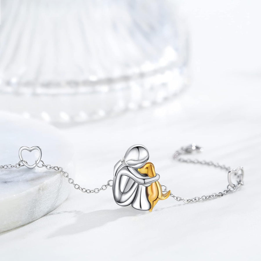 L'Abbraccio Eterno — Bracciale Regolabile