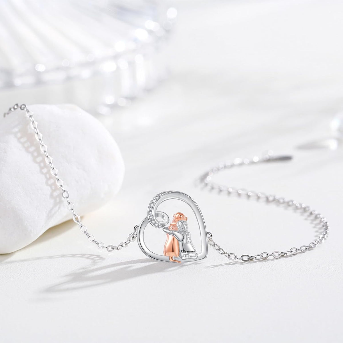 L'Abbraccio Eterno — Bracciale Regolabile