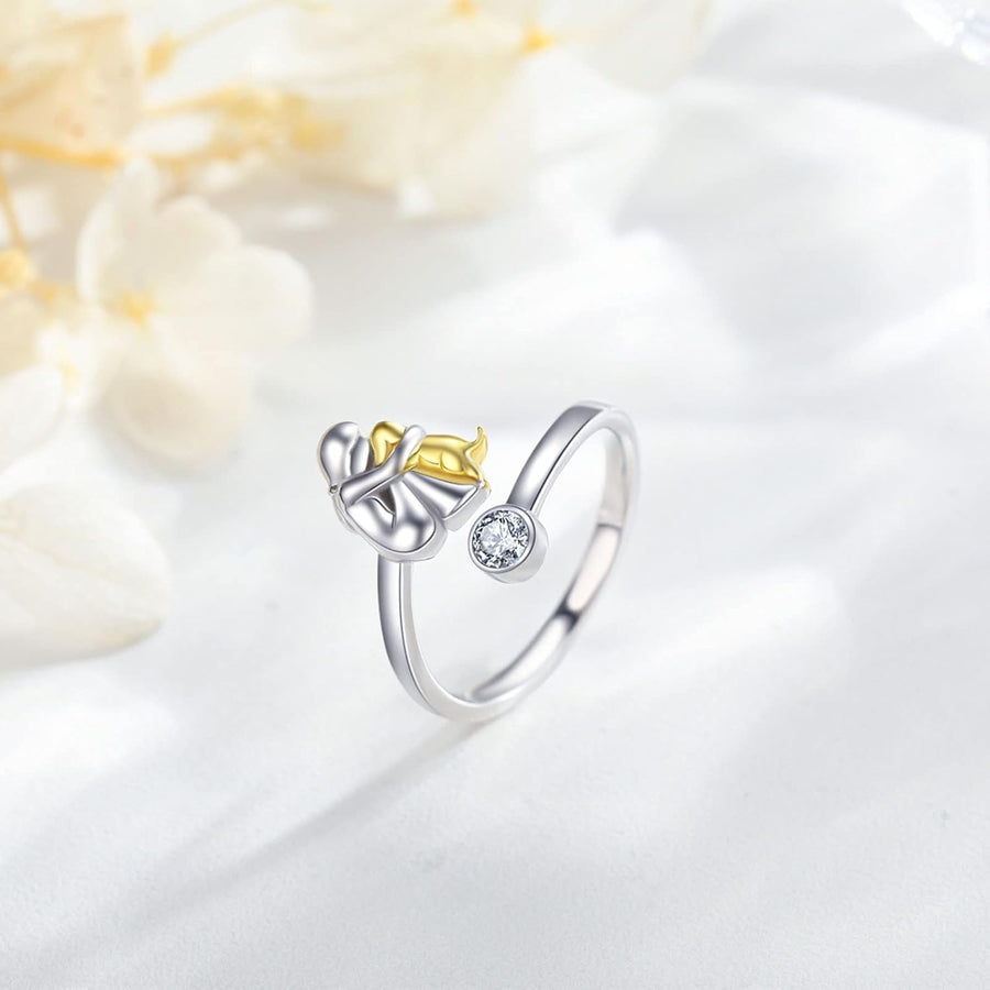 L'Abbraccio Eterno — Anello Regolabile