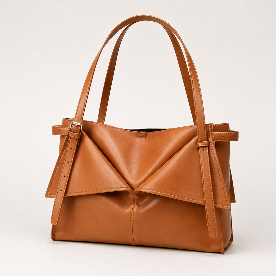 Annalisa | Borsa Tote con Pieghe