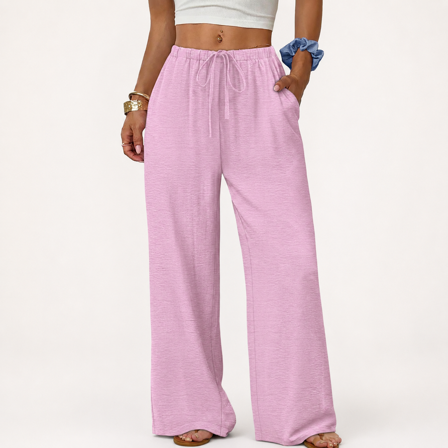 Pantaloni Palazzo Donna | Vita Elastica