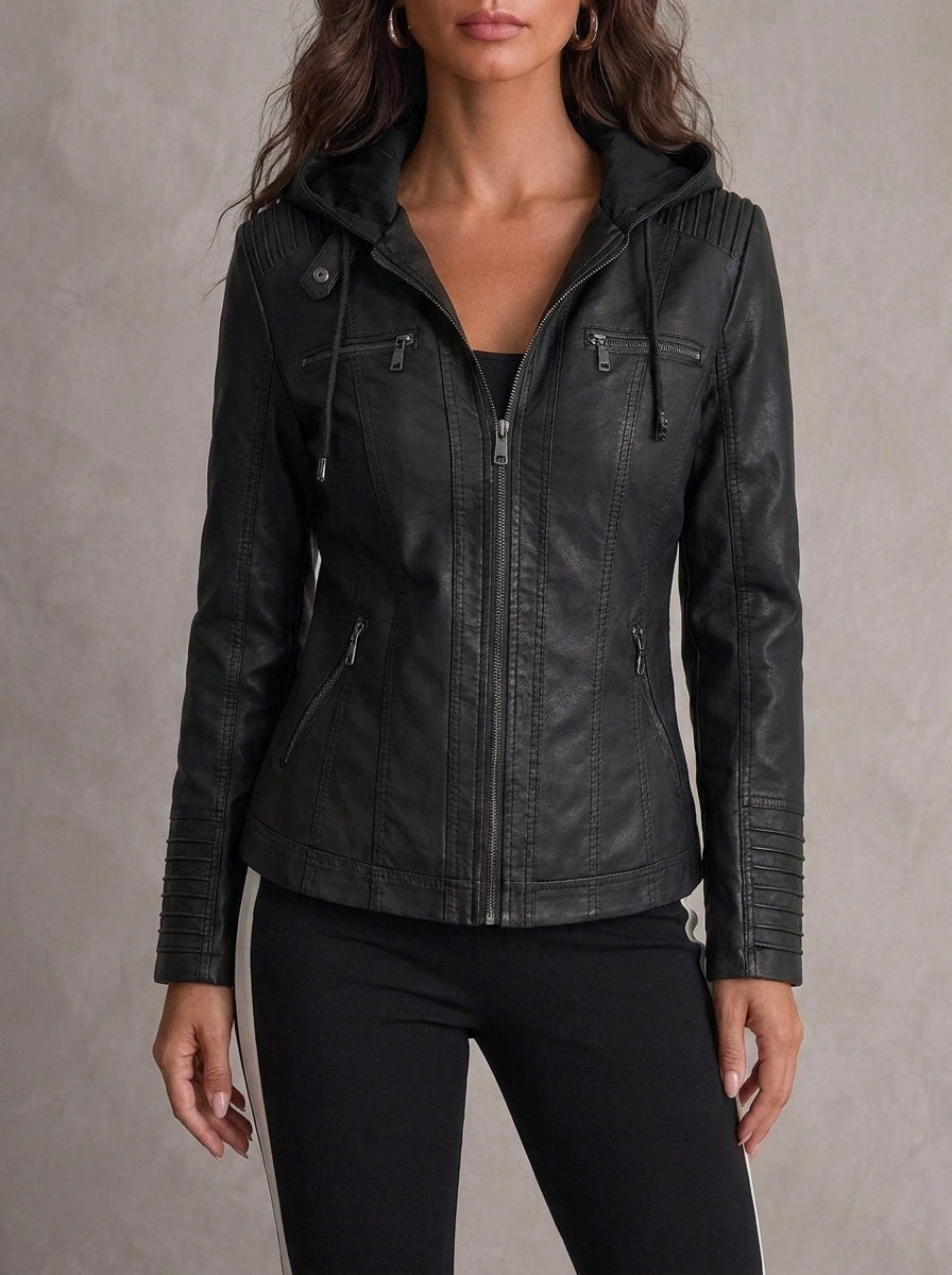 Asunción - Giacca in Pelle Resistente ed Elegante