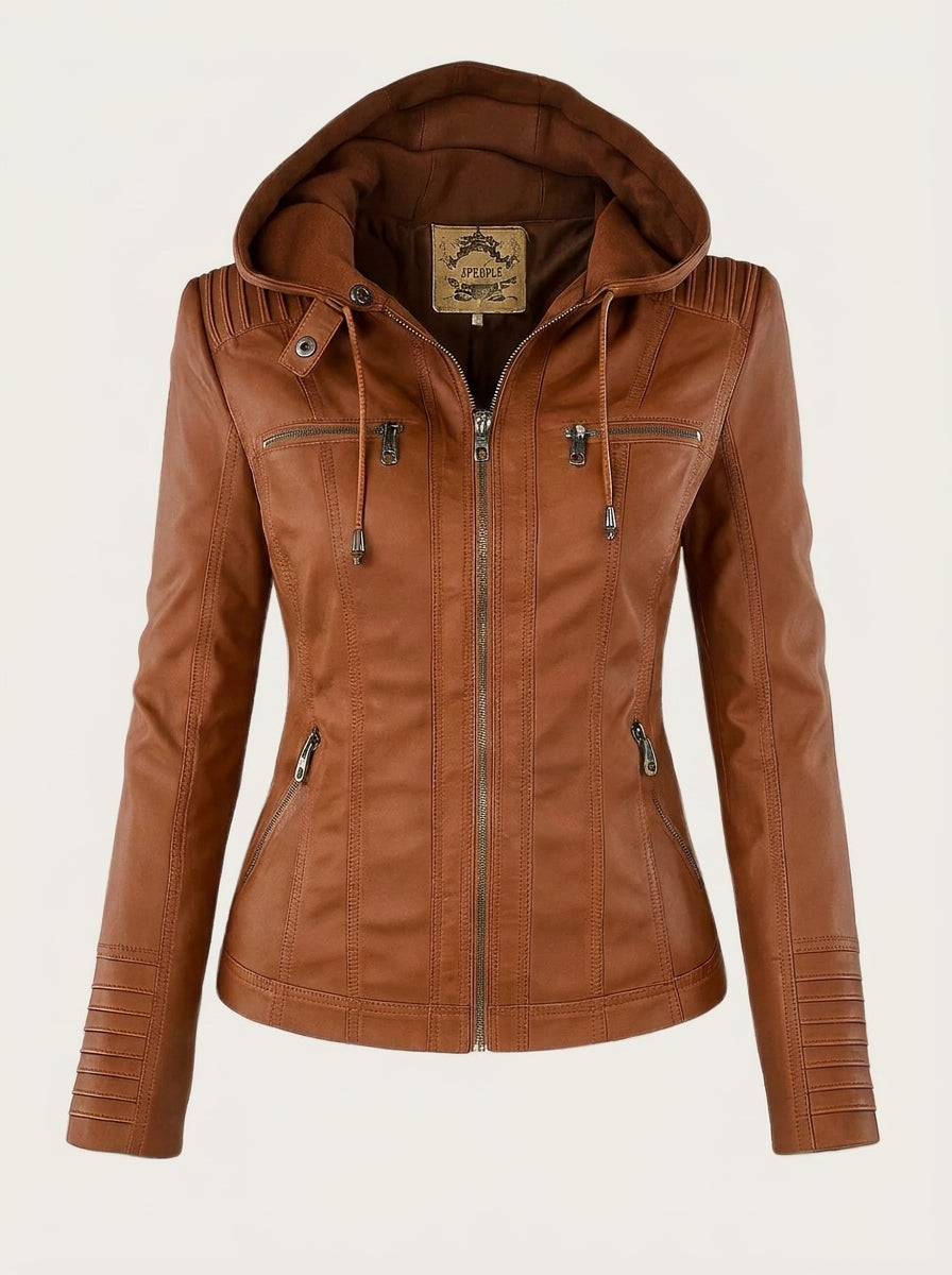 Asunción - Giacca in Pelle Resistente ed Elegante