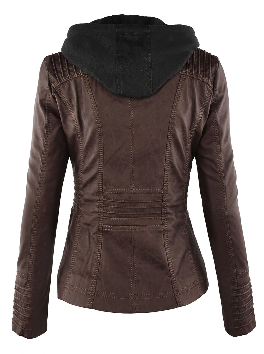 Asunción - Giacca in Pelle Resistente ed Elegante