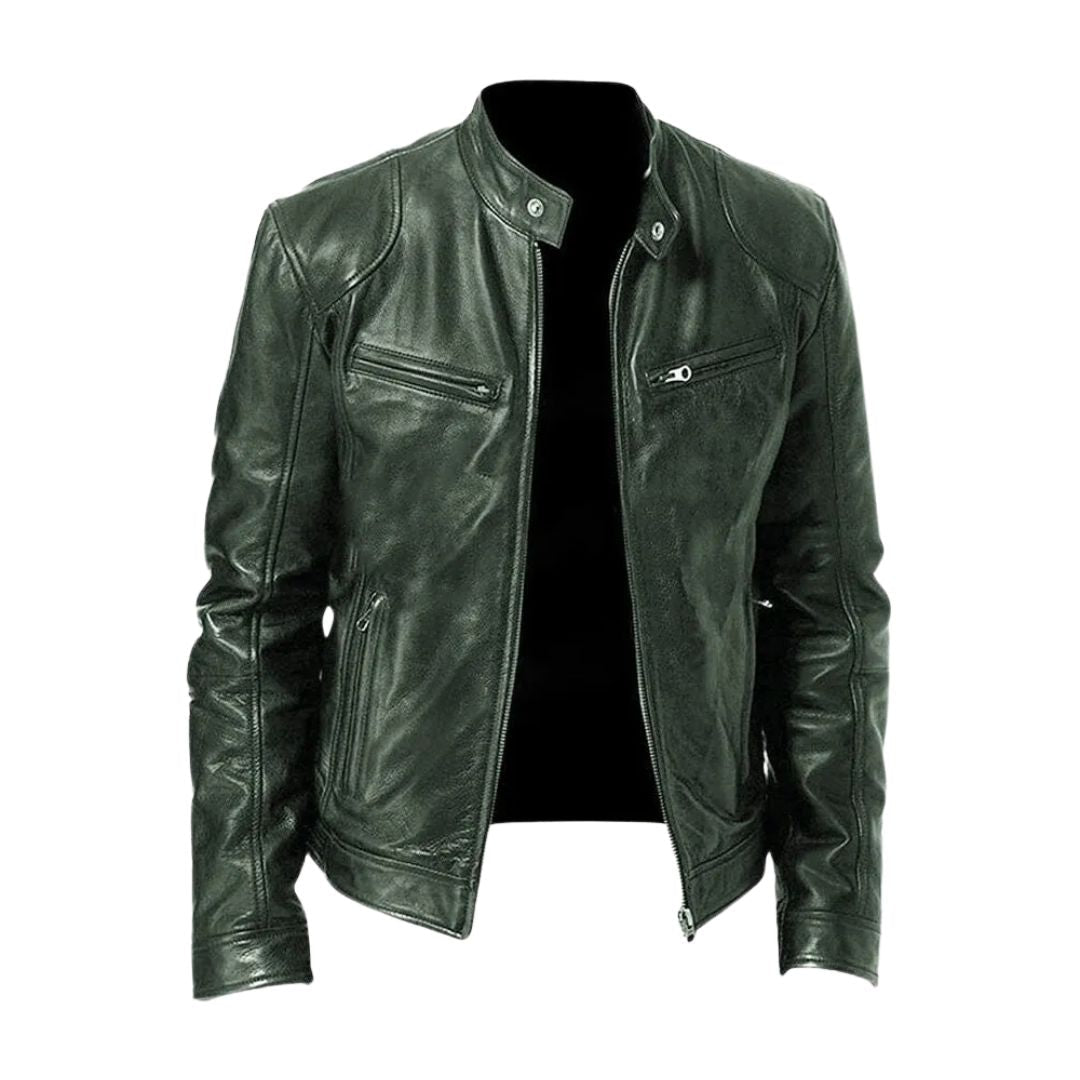 ROUSSEL | Giacca in pelle casual