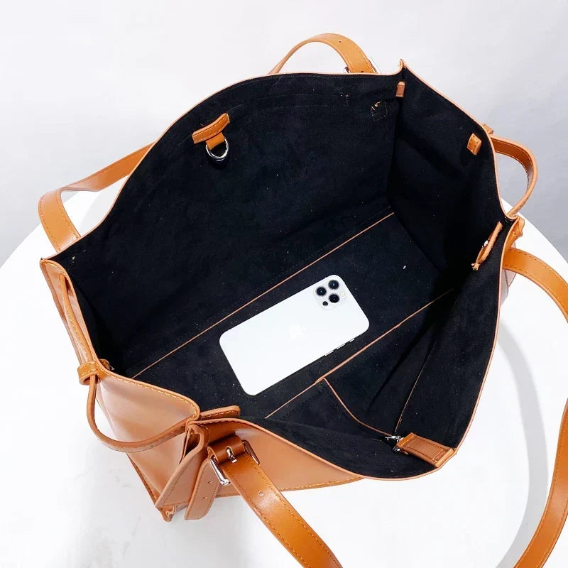 Annalisa | Borsa Tote con Pieghe