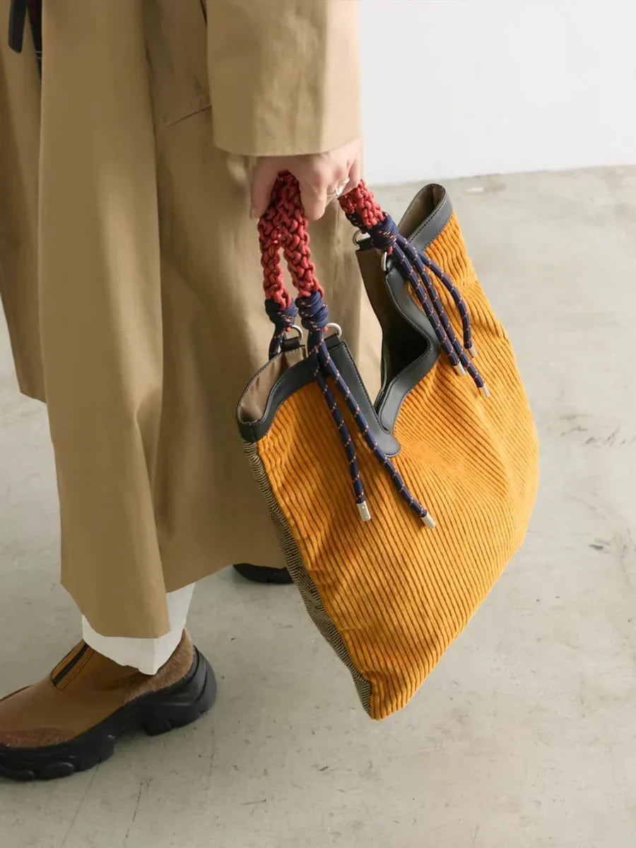 Felicia | Borsa in Velluto a Coste