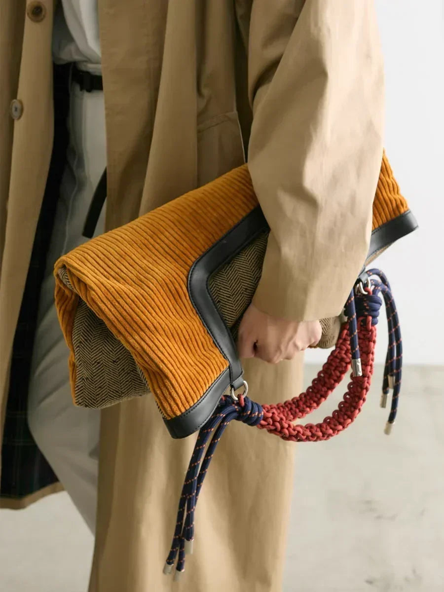 Felicia | Borsa in Velluto a Coste