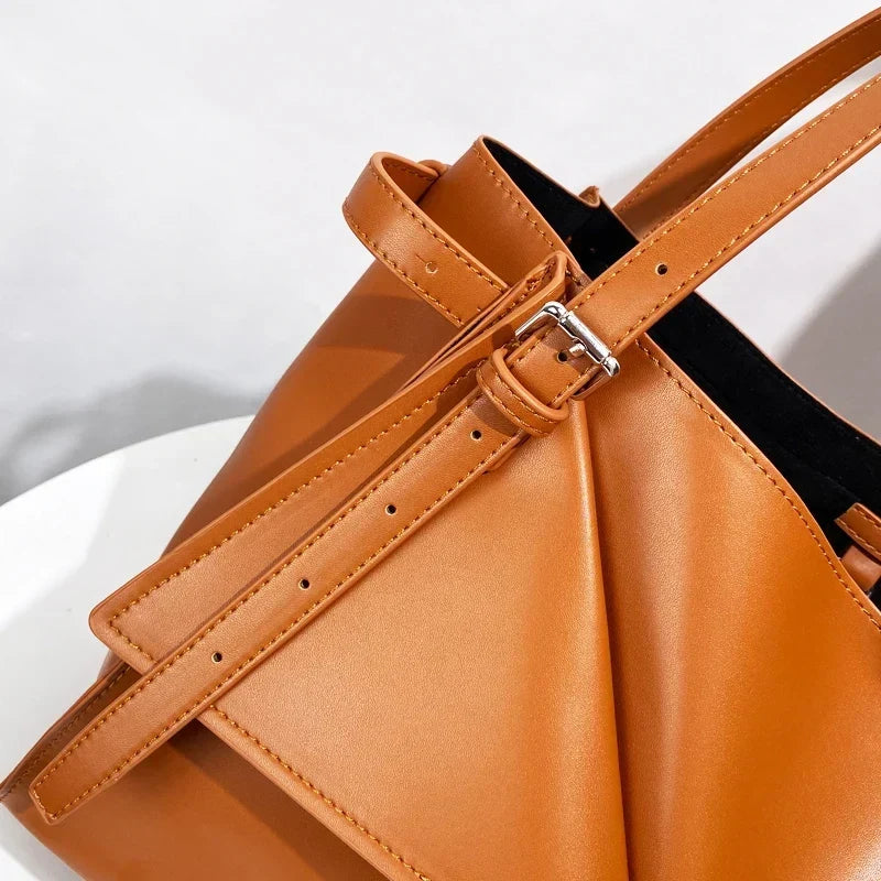Annalisa | Borsa Tote con Pieghe