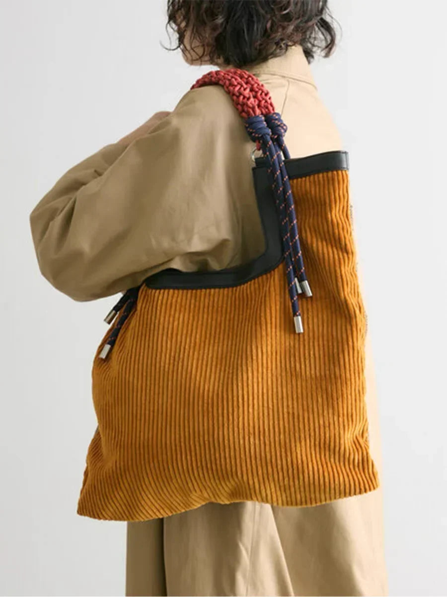 Felicia | Borsa in Velluto a Coste