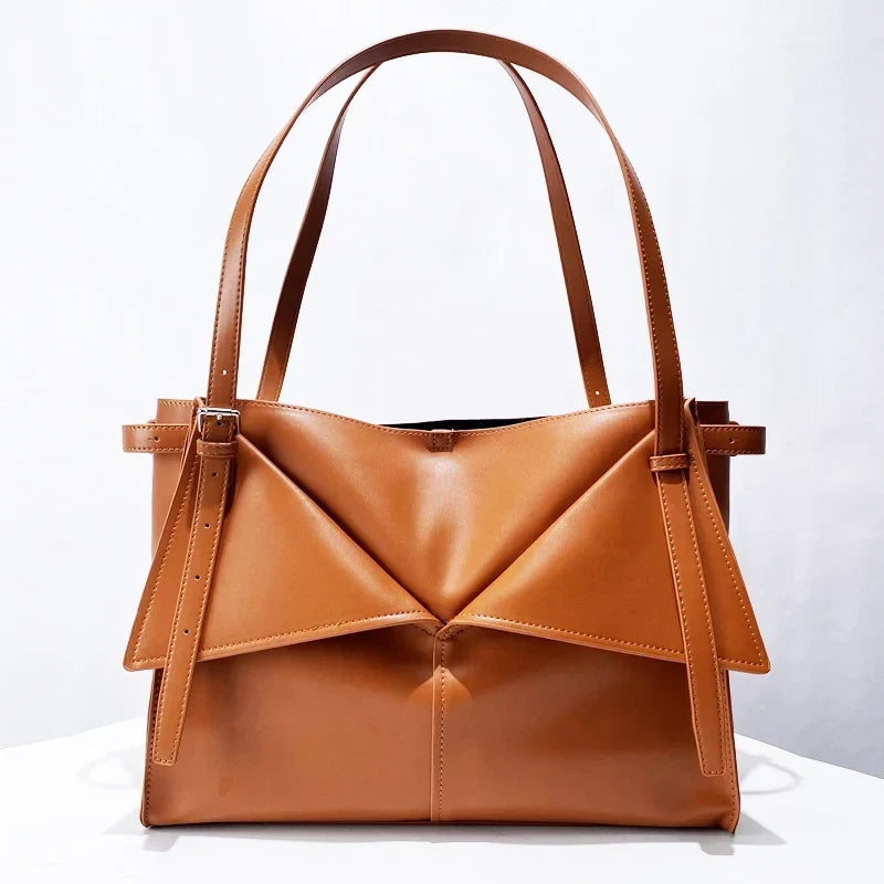 Annalisa | Borsa Tote con Pieghe