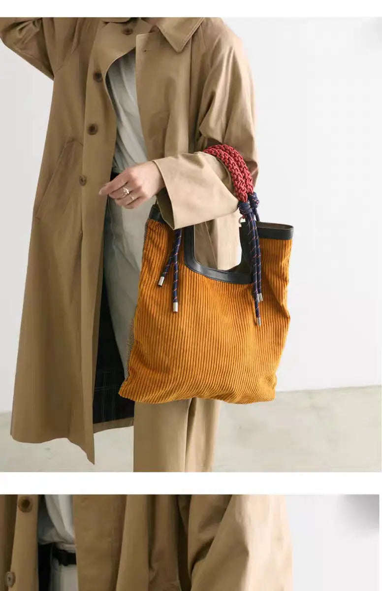 Felicia | Borsa in Velluto a Coste