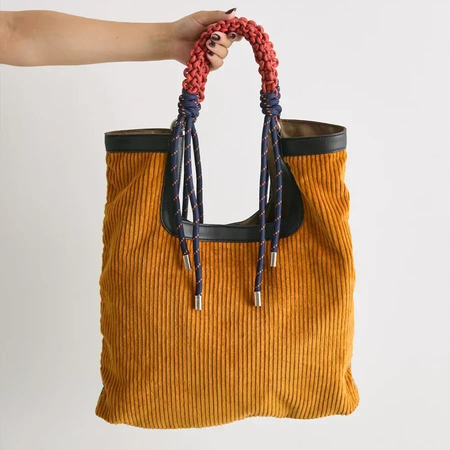 Felicia | Borsa in Velluto a Coste