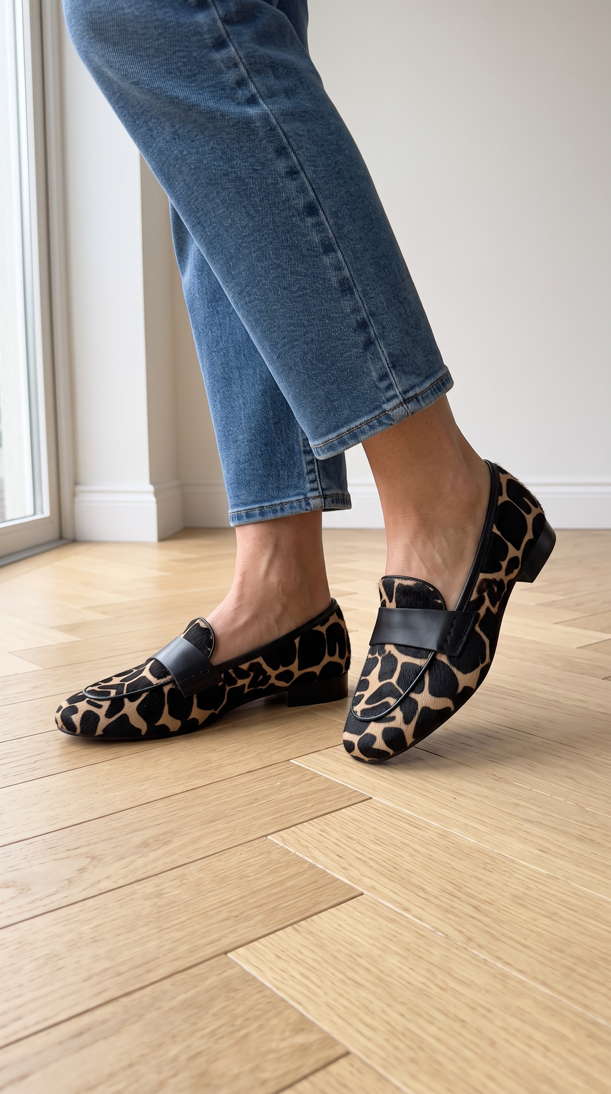 Mocassino Giulia — Giraffa Albicocca