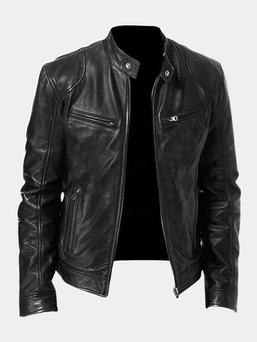 ROUSSEL | Giacca in pelle casual