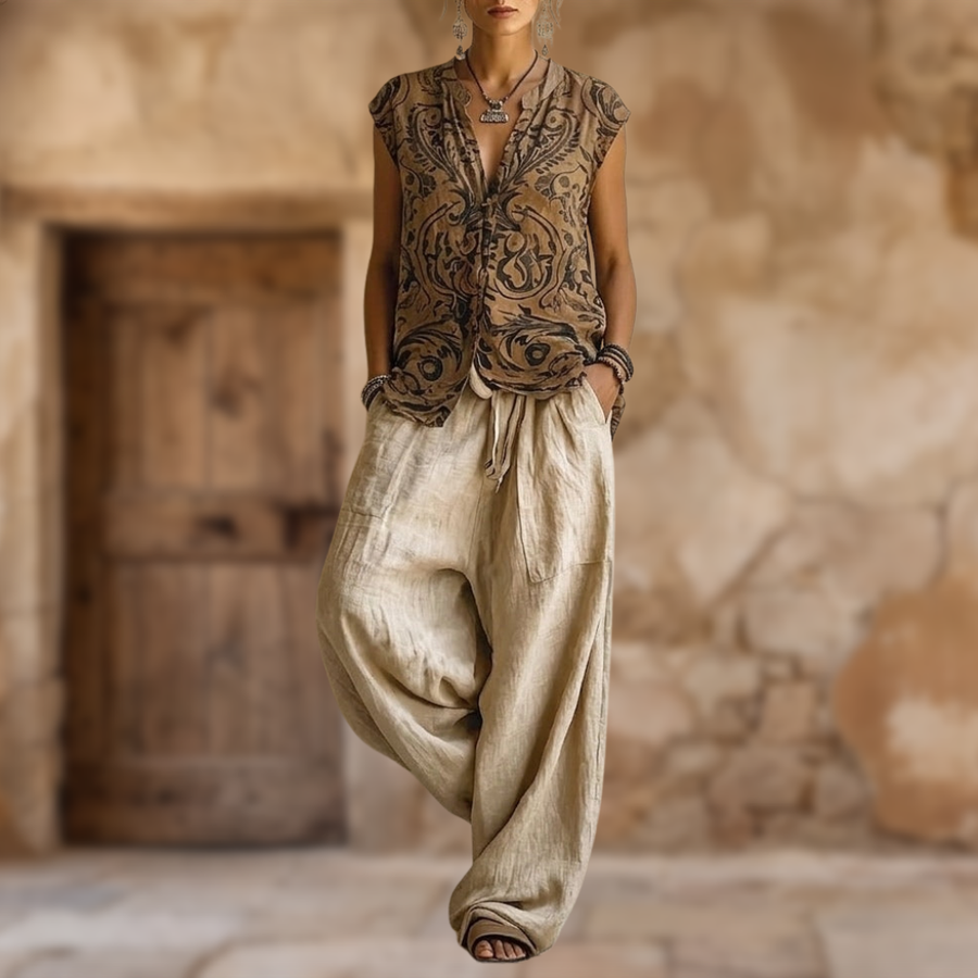 LaVina | Completo Bohemien Fluido Stratificato | MIA
