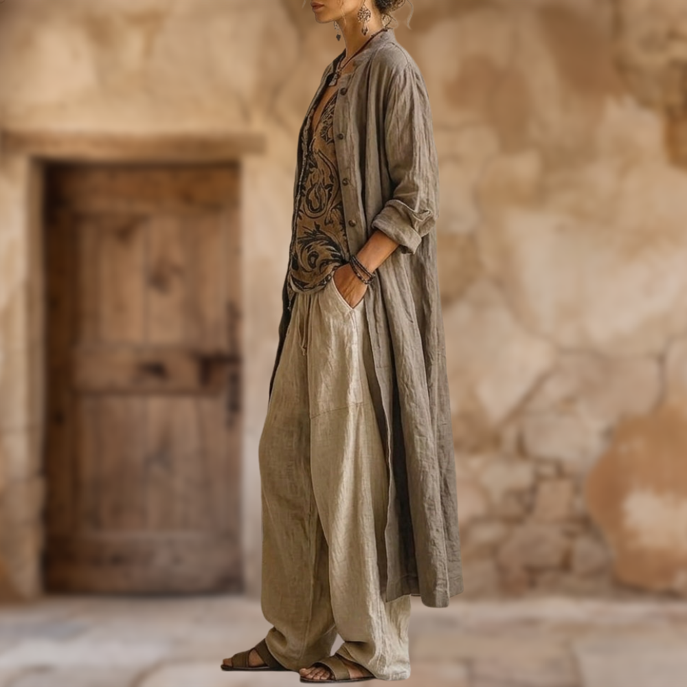 LaVina | Completo Bohemien Fluido Stratificato | MIA